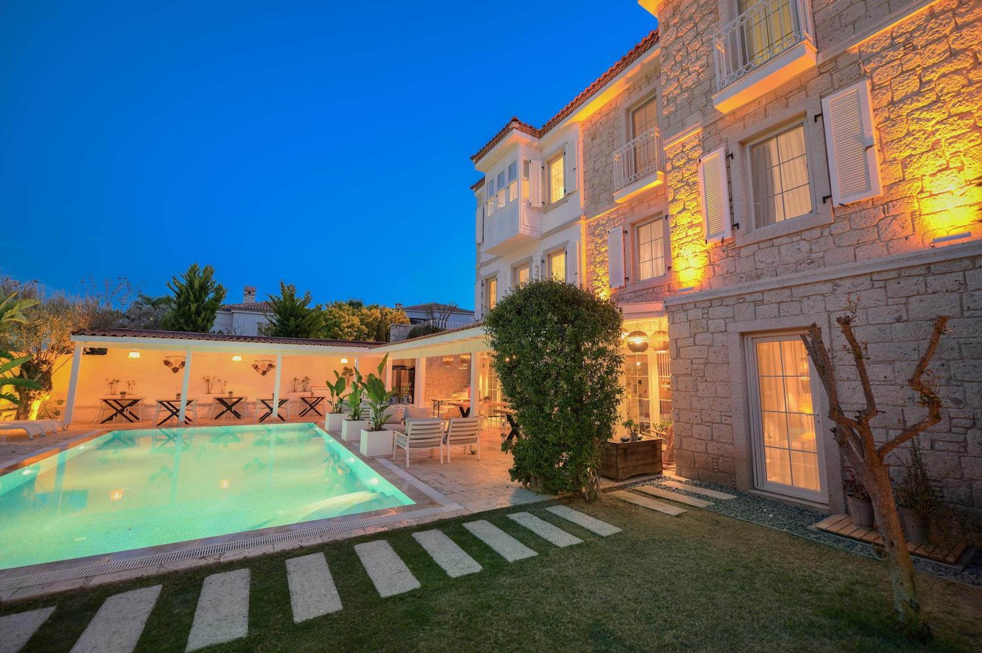 Peremere Alacati Otel Exterior foto