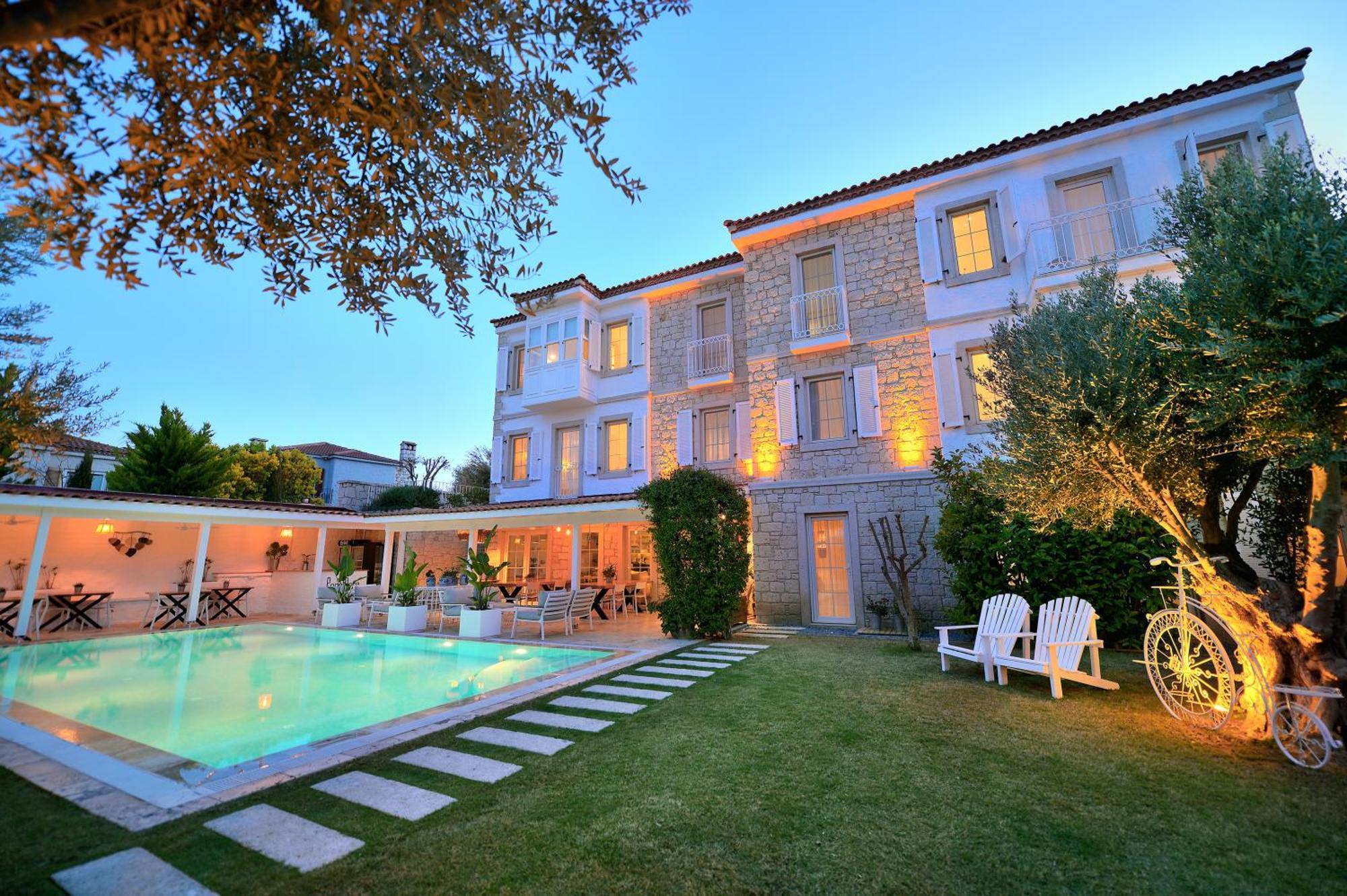 Peremere Alacati Otel Exterior foto